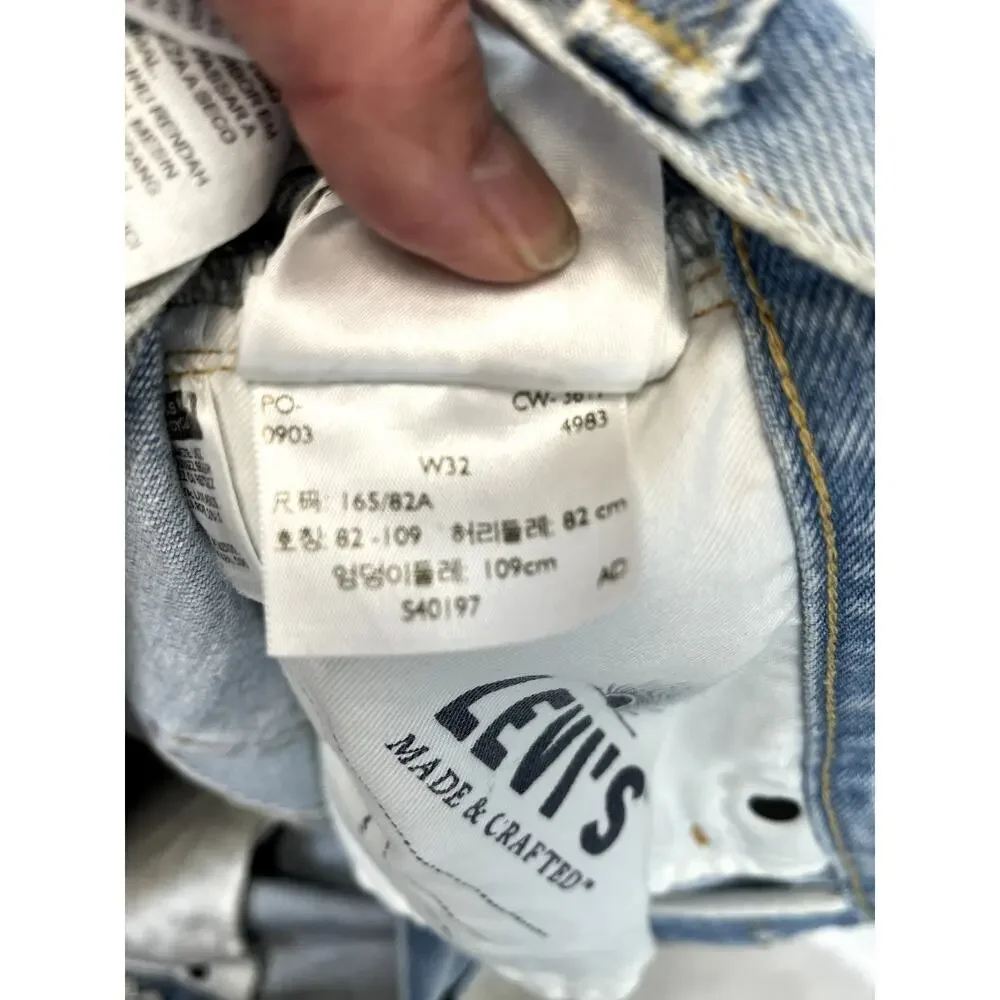 NWT Levi's Made and Craft‎ Twig High Slim Jeans SZ 32